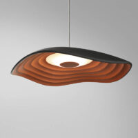 Bover Valentina S/24 LED-Pendelleuchte Schwarz-Kupfer