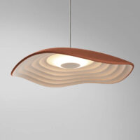 Bover Valentina S/24 LED-Pendelleuchte Terracotta-Weiss
