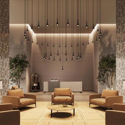 Lodes Rain LED-Pendelleuchte in Schwarz matt