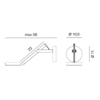 Rotaliana String W0 DTW Wandleuchte Dim-To-Warm – Bild 9