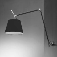 Artemide Tolomeo Mega Wall Wandleuchte Schwarz