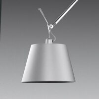 Artemide Tolomeo Mega Table Schwarz Tischleuchte mit Tischklemme Schirm in Satin