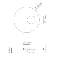 Axolight Kwic LED-Deckenleuchte & Wandleuchte – Bild 8