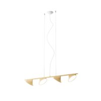 Axolight Orchid 4 LED-Pendelleuchte Sand