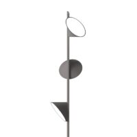 Axolight Orchid LED-Stehleuchte Anthrazit
