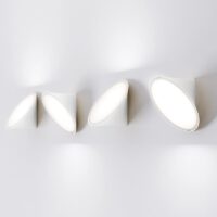 Axolight Orchid LED-Wandleuchte Weiß