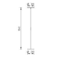 KNAPSTEIN Aura LED-Deckenfluter mit Gestensteuerung – Bild 4