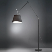 Artemide Tolomeo Mega Floor Stehleuchte Schwarz