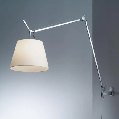 Artemide Tolomeo Mega LED Wall Wandleuchte Aluminium mit Dimmer