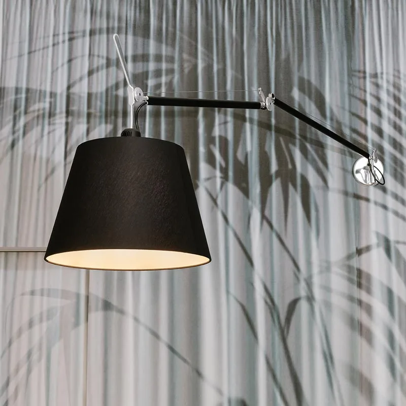 Artemide Tolomeo Mega LED Wall Wandleuchte Schwarz mit Dimmer – Bild 2