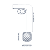 Bover Nans S/16/H LED-Pendelleuchte Outdoor – Bild 4