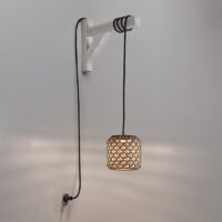 Bover Nans S/16/H LED-Pendelleuchte Outdoor Braun