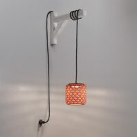 Bover Nans S/16/H LED-Pendelleuchte Outdoor Rot