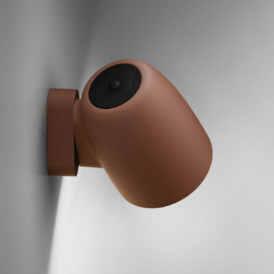 Bover Nut A/01 LED-Wandleuchte Außen Terracotta