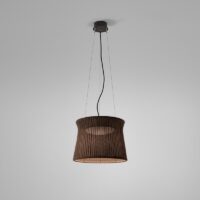 Bover Syra 45 LED-Pendelleuchte für Innen- und Außen Braun