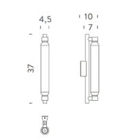 Nemo La Roche LED-Wandleuchte – Bild 9