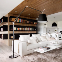 Artemide Tolomeo Mega LED Floor Stehleuchte Schwarz