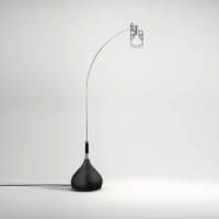 Axolight Bul Bo LED-Stehleuchte Aluminium