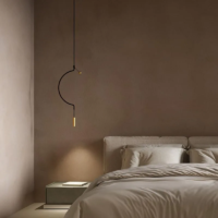 Axolight Liaison 1 LED-Pendelleuchte einflammig als Nachttischleuchte