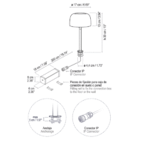 Bover Bol M/33 LED-Tischleuchte – Bild 5