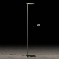 Holtkötter Nova Plano LED-Deckenfluter Platin
