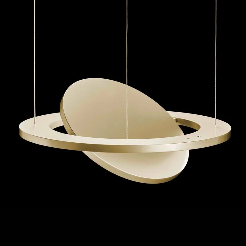 Holtkötter Supernova PW LED-Pendelleuchte mit Tastdimmer Eloxal Messing