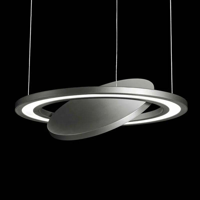 Holtkötter Supernova PW LED-Pendelleuchte mit Tastdimmer Platin