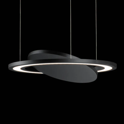 Holtkötter Supernova PW LED-Pendelleuchte mit Tastdimmer Schwarz