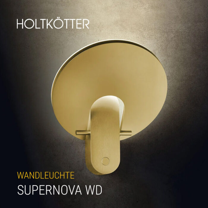 Holtkötter Supernova WD LED-Wandleuchte mit Tasdimmer