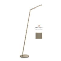 Knapstein DINA-S LED-Stehleuchte mit Gestensteuerung Effekt Bronze