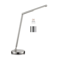 Knapstein DINA-T LED-Tischleuchte mit Gestensteuerung Chrom