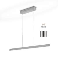Knapstein LINDA LED-Pendelleuchten mattnickel