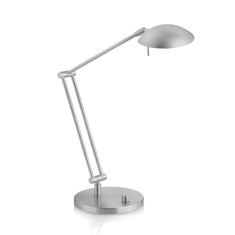 Knapstein Maia-T LED-Tischleuchte mattnickel