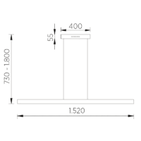 KNAPSTEIN Runa-152 LED-Pendelleuchte – Bild 4