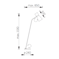 Knapstein YUNA-S LED-Stehleuchte – Bild 9