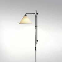 Marset Funiculi A Fabric Wandleuchte in Beige