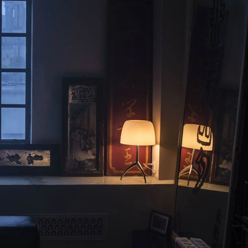 Foscarini Lumiere Piccola Tischleuchte mit Dimmer – Bild 5