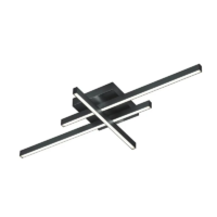 Knapstein FELI LED-Deckenleuchte Schwarz