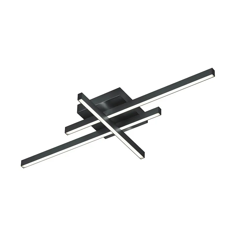 Knapstein FELI LED-Deckenleuchte Schwarz