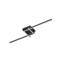Knapstein FRIDA 80 LED-Deckenleuchte Schwarz