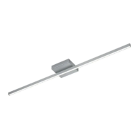 Knapstein Nuri 1 Deckenleuchte Nickel matt