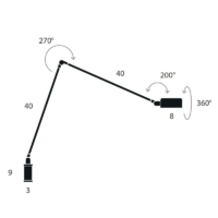 Lumina Daphine Cilindro LED-Tischleuchte – Bild 15