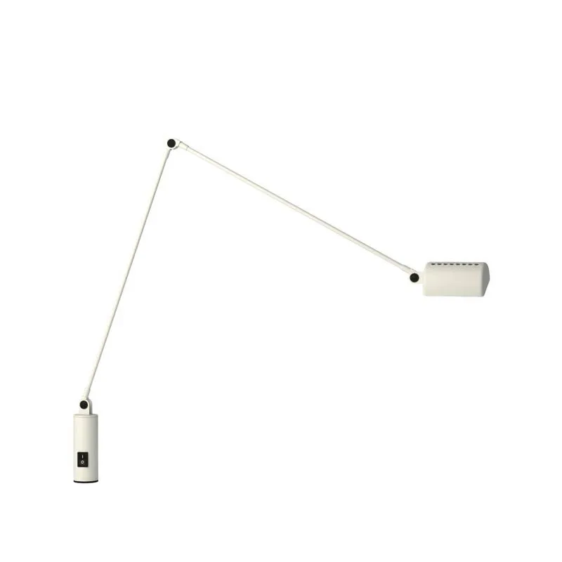 Lumina Daphine Cilindro LED-Tischleuchte Weiß matt