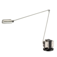 Lumina Daphine LED-Tischleuchte Nickel gebürstet