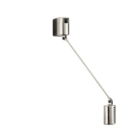 Lumina Daphine Parete 35 LED-Wandleuchte Nickel gebürstet