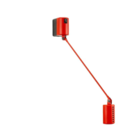 Lumina Daphine Parete 35 LED-Wandleuchte Rot matt