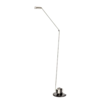 Lumina Daphine Terra LED-Stehleuchte Nickel gebürstet