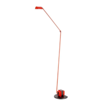 Lumina Daphine Terra LED-Stehleuchte Rot matt