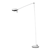 Lumina Elle LED-Stehleuchte Weiß matt