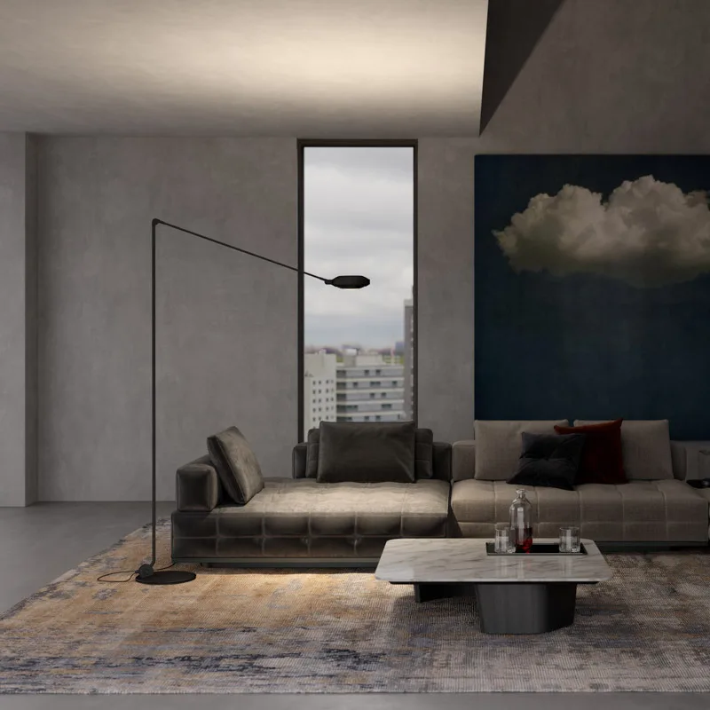 lumina-elle-led-stehleuchte-schwarz-wohnraumambiente Lumina Elle LED-Stehleuchte